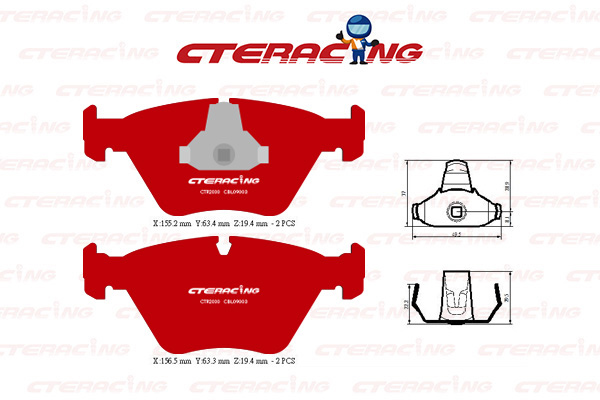 Brake Pad/BMW/X3 (E83)/Z4 Roadster (E85)