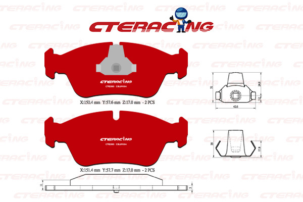 Brake Pad/BMW/Z4 Roadster (E85)