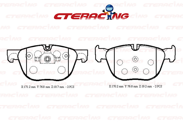 Brake Pad/BMW/X5 (E70)/X5 (F15, F85)/X6 (E71, E72)/X6 (F16, F86)