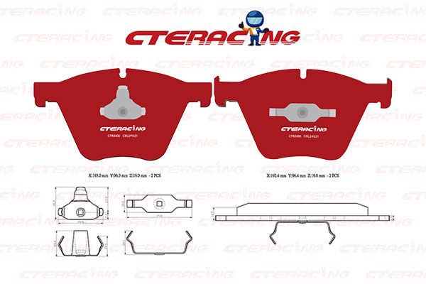 Brake Pad/BMW/5 Gran Turismo (F07)/7 (F01, F02, F03, F04)/X5 (E70)/X6 (E71, E72)/X6 (F16, F86)