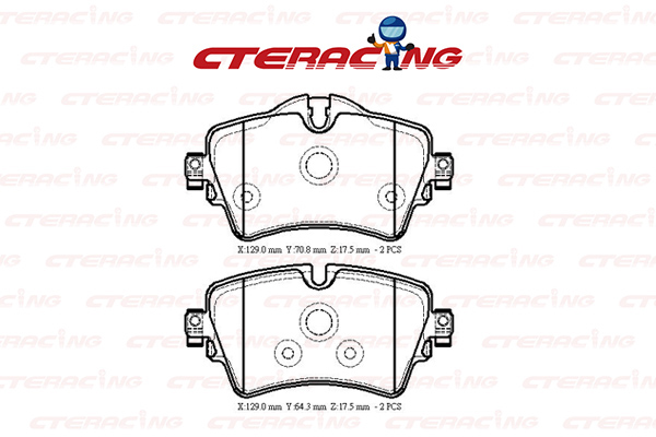 Brake Pad/BMW/2 Active Tourer (F45)/2 Gran Tourer (F46)/X1 (F48)/X2 (F39)