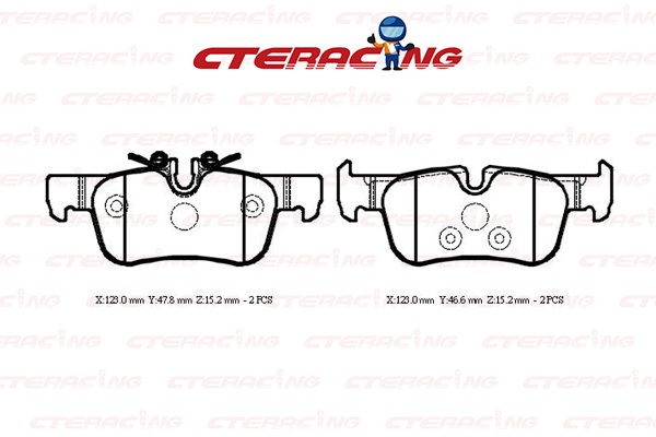 Brake Pad/BMW/1 (F40)/2 Active Tourer (F45)/2 Gran Coupe (F44)/2 Gran Tourer (F46)/i3 (I01)/X1 (F48)/X2 (F39)