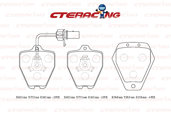 Brake Pad/AUDI/A6 C5 Avant (4B5)