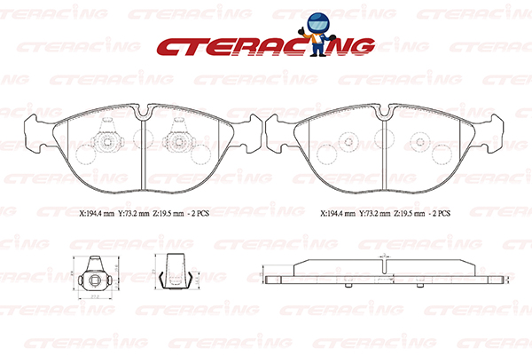 Brake Pad/AUDI/TT Roadster (8N9)