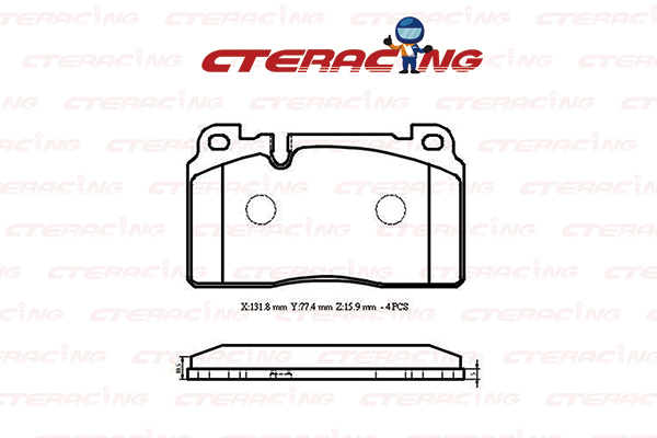 Brake Pad/AUDI/A6 C7 (4G2, 4GC)/A6 C7 Avant (4G5, 4GD)/A7 Sportback (4GA, 4GF)/Q5 (8RB)
