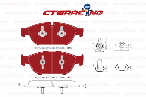 Brake Pad/AUDI/A6 Allroad C7 (4GH, 4GJ)/A6 C7 (4G2, 4GC)/A6 C7 Avant (4G5, 4GD)/A7 Sportback (4GA, 4GF)/A8 D4 (4H2, 4H8, 4HC, 4HL) | A8L/Q5 (8RB)