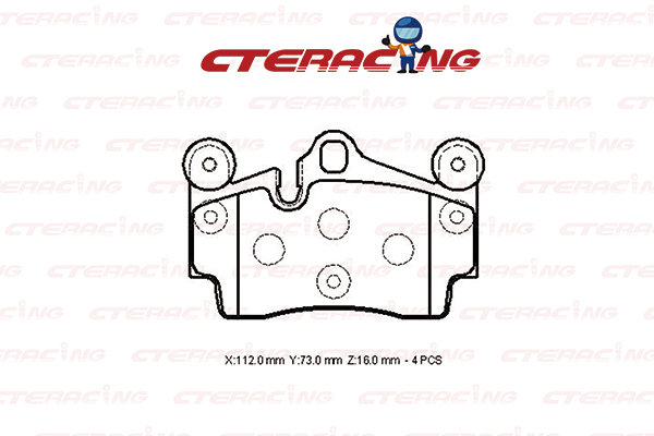 Brake Pad/AUDI/Q7 (4LB)