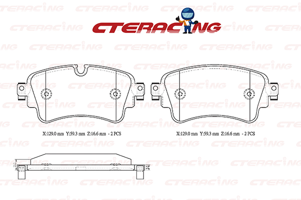 Brake Pad/AUDI/A4 Allroad B9 (8WH, 8WJ)/A4 B9 (8W2, 8WC)/A4 B9 Avant (8W5, 8WD)/A5 (F53, F5P)/A5 Convertible (F57, F5E)/A5 Sportback (F5A, F5F)/A6 Allroad C8 (4AH)/A6 C8 (4A2)/A6 C8 Avant (4A5)/A7 Sportback (4KA)/A8 D5 (4N2, 4N8, 4NC, 4NL) | A8L/Q5 (FYB, 