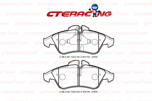 Brake Pad/MERCEDES-BENZ/V-CLASS (638/2)/VITO Van (W638)