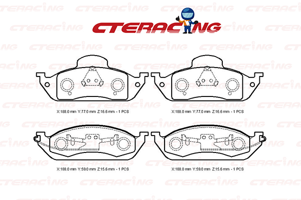 Brake Pad/MERCEDES-BENZ/M-CLASS (W163)