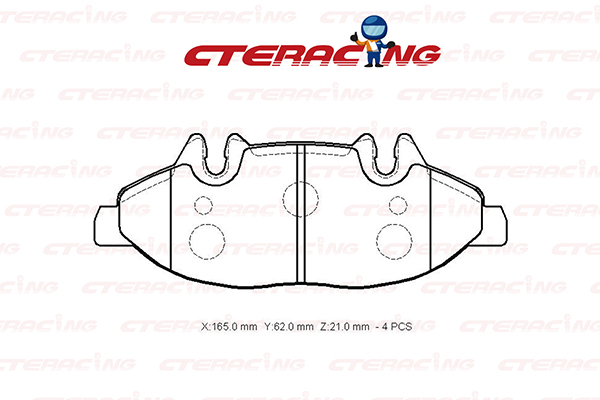 Brake Pad/MERCEDES-BENZ/VIANO (W639) | V-CLASS/VITO / MIXTO Van (W639)/VITO Bus (W639)