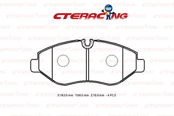 Brake Pad/MERCEDES-BENZ/MARCO POLO Camper (W447)/V-CLASS (W447)/VIANO (W639) | V-CLASS/VITO / MIXTO Van (W639)/VITO Bus (W638)/VITO Bus (W639)/VITO Mixto (Double Cabin) (W447)/VITO Van (W447)