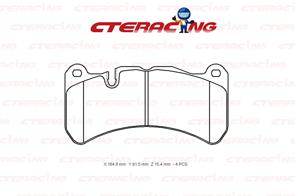 Brake Pad/MERCEDES-BENZ/CLK (C209)/CLK Convertible (A209)/SLK (R171)
