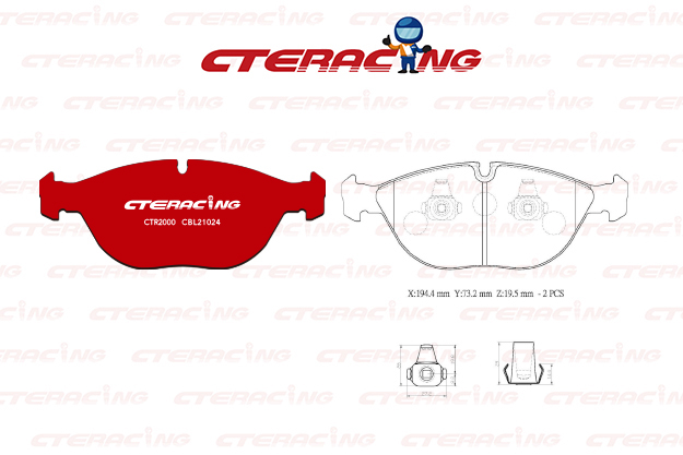 Brake Pad/MERCEDES-BENZ/E-CLASS (W210)/E-CLASS (W211)/E-CLASS T-Model (S210)/E-CLASS T-Model (S211)/SLK (R170)
