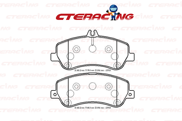 Brake Pad/MERCEDES-BENZ/GLK-CLASS (X204)