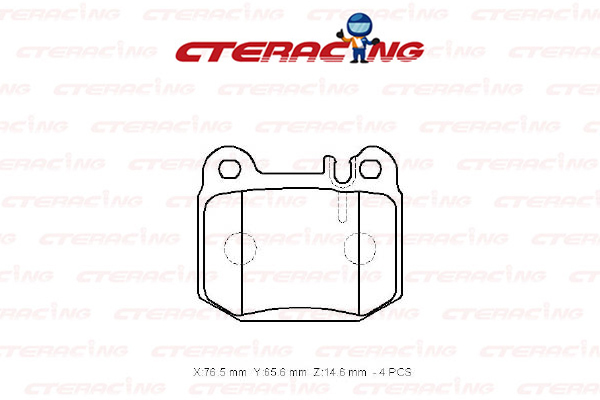 Brake Pad/MERCEDES-BENZ/M-CLASS (W163)