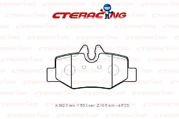 Brake Pad/MERCEDES-BENZ/VIANO (W639) | V-CLASS/VITO / MIXTO Van (W639)/VITO Bus (W639)