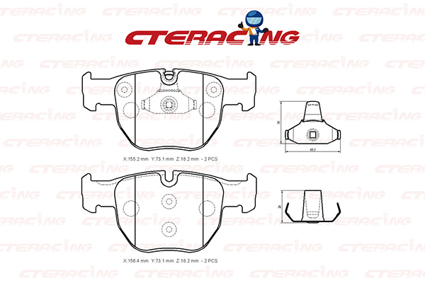 Brake Pad/LAND ROVER/RANGE ROVER III (L322)
