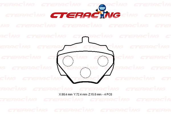 Brake Pad/LAND ROVER/DEFENDER Cabrio (L316)/DEFENDER Pick Up (L316)/DEFENDER Platform/Chassis (L316)/DEFENDER Station Wagon (L316)/RANGE ROVER I