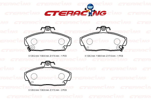 Brake Pad/LAND ROVER/FREELANDER I (L314)/FREELANDER I Soft Top (L314)