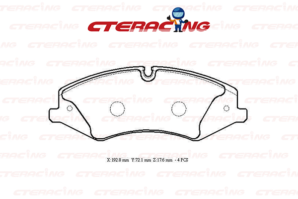 Brake Pad/LAND ROVER/RANGE ROVER III (L322)