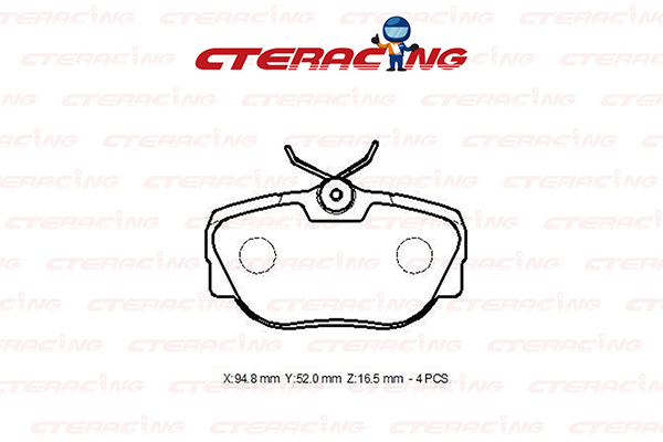 Brake Pad/LAND ROVER/DISCOVERY II (L318)/RANGE ROVER II (P38A)