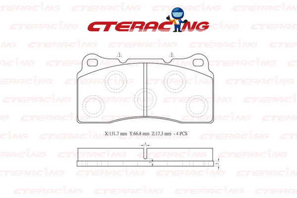 Brake Pad/JAGUAR/XJ (X308)/XK 8 Convertible (X100)/XK 8 Coupe (X100)
