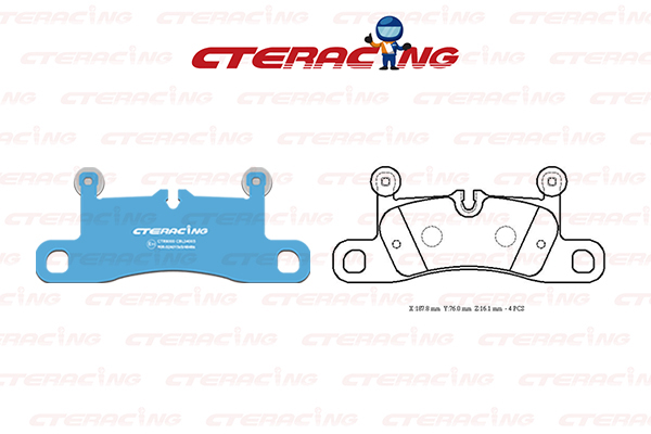 Brake Pad/PORSCHE/CAYENNE (92A)