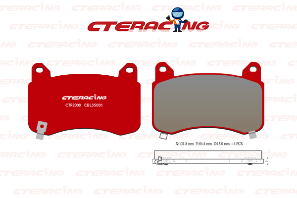 Brake Pad/TESLA/MODEL 3 (5YJ3)/MODEL Y (5YJY)