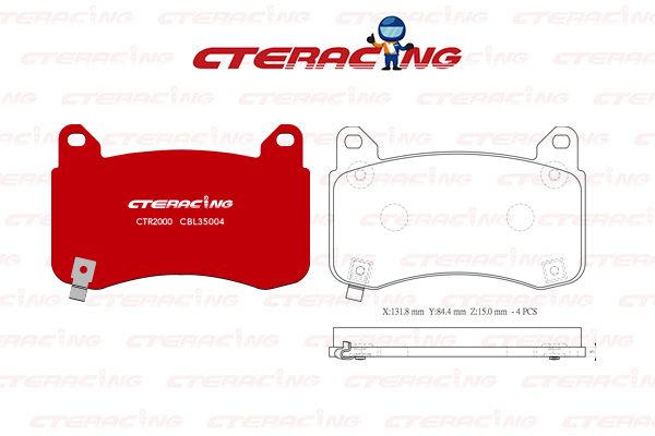 Brake Pad/TESLA/MODEL 3 (5YJ3)/MODEL Y (5YJY)