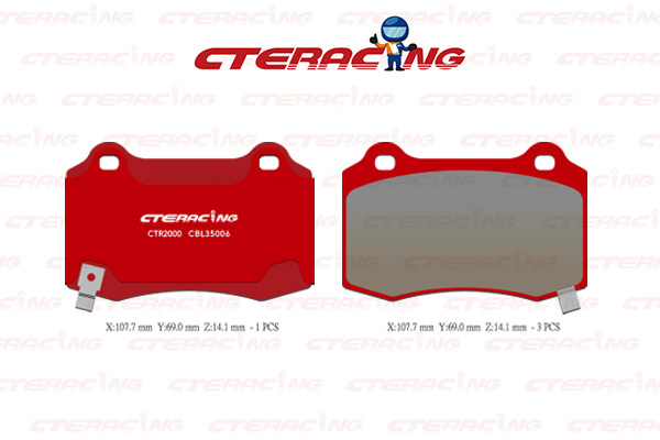 Brake Pad/TESLA/MODEL S (5YJS)/MODEL X (5YJX)