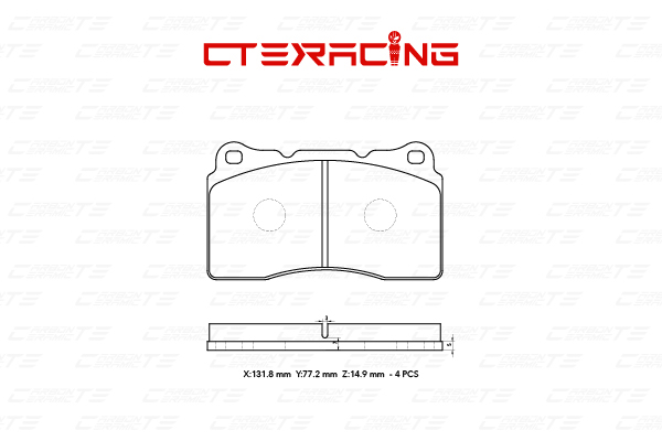 Brake Pad//AUDI/CHEVROLET/DODGE/FORD/HONDA/HYUNDAI/KIA/MITSUBISHI/SUBARU/VOLVO/CIVIC IX (FK)/CIVIC X Hatchback (FC_, FK_)/CORVETTE (C6)/CORVETTE (C7)/DB11 Vantage/DB9 Volante/GENESIS Coupe | ROHENS/GHIBLI III (M157)/GT/LANCER FORTIS/LANCER VII (CS_A, CT_A