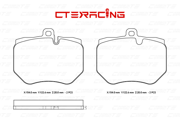 Brake Pad/AUDI/A6 C6 (4F2)